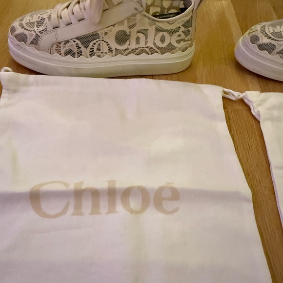 Chloe “Lauren” Lace Sneakers - Picture 1 of 8